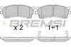 BREMSI BP3055 Brake Pad Set, disc brake